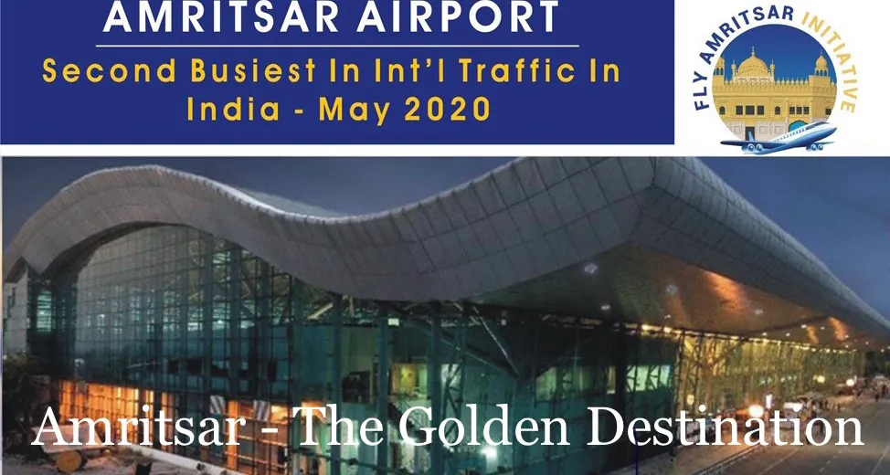 Amritsar Airport emerges as second busiest in handling International traffic in May during lockdown