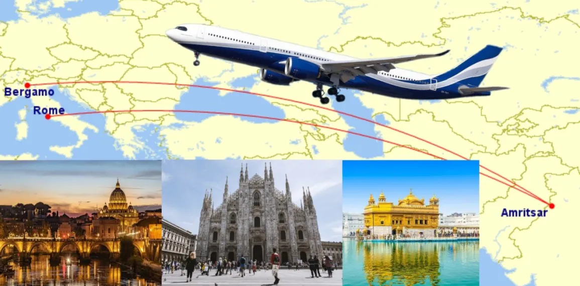 SpiceJet Increases Capacity on Amritsar-Italy Routes