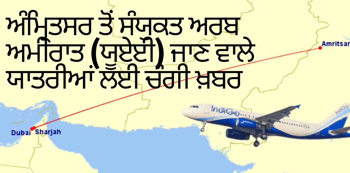 ਯੂਏਈ ਜਾਣ ਵਾਲੇ ਯਾਤਰੀਆਂ ਲਈ ਚੰਗੀ ਖ਼ਬਰਃ ਯੂਏਈ ਨੇ ਭਾਰਤੀ ਹਵਾਈ ਅੱਡਿਆਂ ‘ਤੇ ਕੀਤੇ ਜਾ ਰਹੇ ਰੈਪਿਡ ਆਰਟੀ-ਪੀਸੀਆਪਰ (RT-PCR) ਟੈਸਟ ਤੋਂ ਛੋਟ ਦਿੱਤੀ