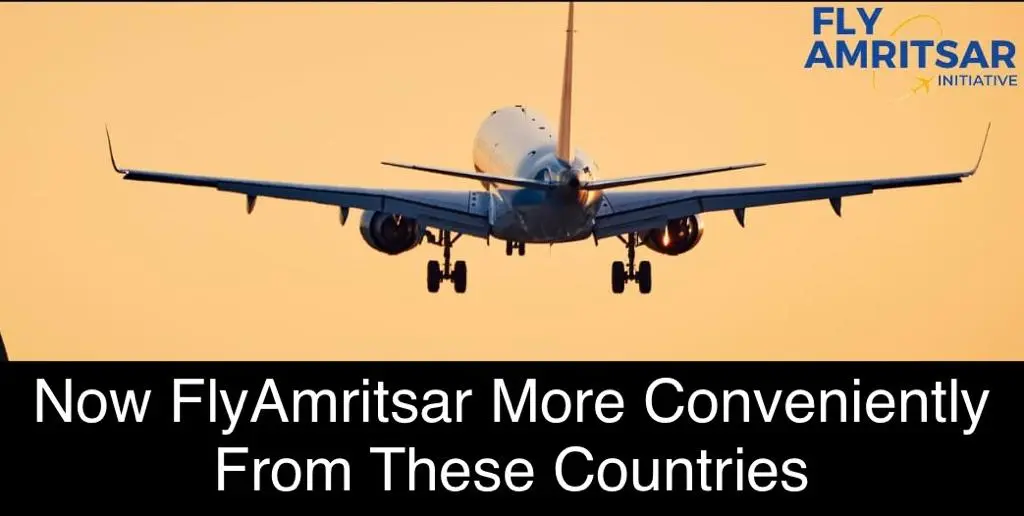 Good news for Diaspora: Now Fly Amritsar more conveniently from these countries